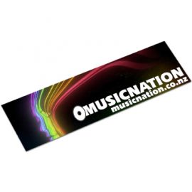 The Trends Collection AD Labels 90 x 25mm is a standard sized permanent vinyl adhesive label.  They are UV and Solvent resistant.  In Clear or White.