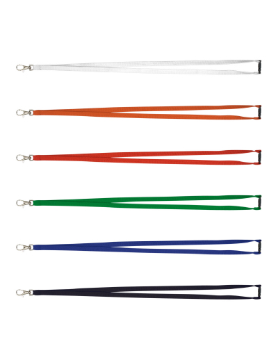100225 Trends Collection Standard Lanyard 12mm The Trends Collection Standard lanyard 12mm are a standard unprinted lanyard with metal clip and safety mechanism. In 7 colours. Cannot be branded.