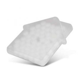 The Trends House Mints is a house shaped mint card that contains sugar free mints.  Available in Frosted Clear.  Great for real estate agents gifts.