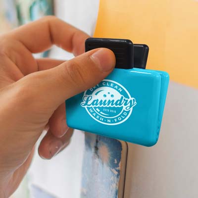 The Trends Pronto Magnetic Clip is a rectangular clip with a strong magnet. 8 colours. Great practical promo products from Trends Collection