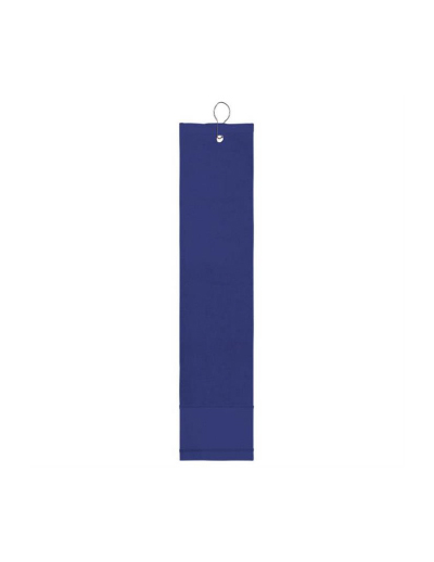 The Trends Collection Golf Towel is a pre-folded cotton golf towel.  Has an eyelet and clip to attach to golf bags and carts.  Available in 3 colours.  Great golf promotional product.