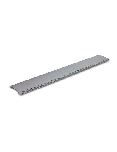 100739 Trends Collection 30cm Metal Ruler - Promotrenz The Trends Collection 30cm Metal Ruler has both cm's and inches. Available in Aluminium. Can be laser engraved or pad printed. Great promotional stationery product.