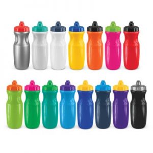 The Trends Calypso Drink Bottle is a recyclable BPA free 600ml bottle.  Patented X-Stream non drip self sealing lid.  15 colours available.