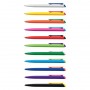 The Trends Collection Dart Pen is a retractable plastic ball pen.  Mix n match on barrel and clip colour.  121 colour combos.  Great promotional product.