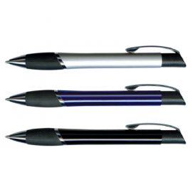 The Trends Collection Rio Pen is a retractable aluminium ball pen.  Laser engraving or pad print branding.  Great branded promotional pen.  3 colours.