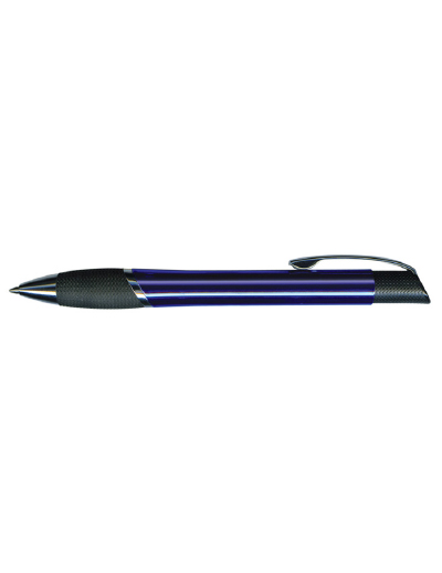 The Trends Collection Diplomat Pen is a retractable barrel ball pen.  Available in Silver, Blue & Black.  Great branded metal promotional pen.