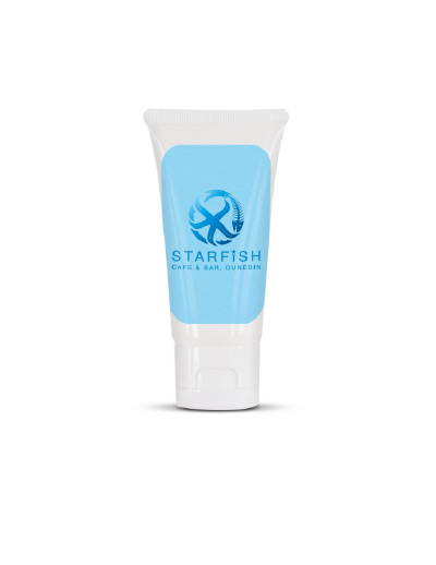 The Trends Sunscreen Tube 50ml is a SPF30 sunscreen with moisturiser. No Mess Cap. Great branded promotional product for the summer.