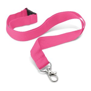 The Trends Collection Custom Printed Lanyards are available in 12 colours with 7 optional attachments.  Great branded promotional or event product.