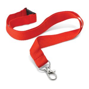 The Trends Collection Custom Printed Lanyards are available in 12 colours with 7 optional attachments.  Great branded promotional or event product.