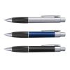 The Trends Matrix Metallic Pens is a retractable plastic ball pen with a metallic finish barrel and soft rubber grip. Available in 3 colours.