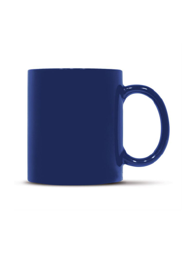 The Trends Collection Arabica Coffee mug is a 300ml D Handle stoneware coffee mug.  White inside, colour outside.  Great branded promotional drink ware.