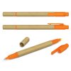 104360 Trends Collection Eco Pen Highlighter – Natural/Orange