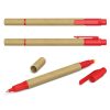 104360 Trends Collection Eco Pen Highlighter – Natural/Red