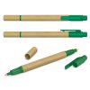 104360 Trends Collection Eco Pen Highlighter – Natural/Dark Green