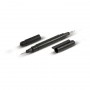 The Trends Collection Pocket Screw Driver Set is a unique screw driver set with 4 interchangeable screw drivers.  In Black.  Great promotional product with your logo.