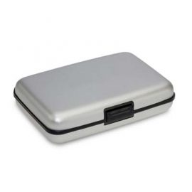 The Trends Executive Manicure Set is a stylish 7 piece manicure set in a smart aluminium case. Branding via pad print or laser engraving.