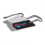 The Trends Trekka Luggage Tag is a sturdy luggage tag with address panel. White or Black. Great branded travel promotional product