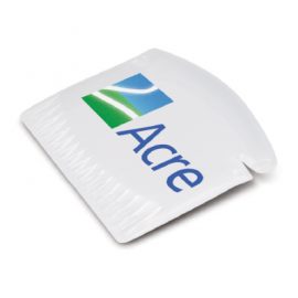 The Trends Collection Compact Ice Scraper is easy to handle and store being small!  Durable grooved teeth for snow and ice removal.  Great branded winter promo product.