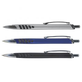 The Trends Collection B-52 Pen is a retractable plastic & metal ball pen with a metallic finish barrel. Available in 4 metallic colours. Black Ink