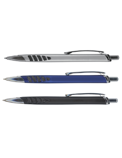 105279 Trends Collection B-52 Pen The Trends Collection B-52 Pen is a retractable plastic & metal ball pen with a metallic finish barrel. Available in 4 metallic colours. Black Ink