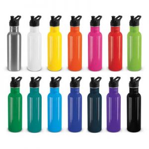 The Trends Nomad Bottle is a 750ml stainless steel drink bottle. 12 colours. Great branded drink ware promotional product.