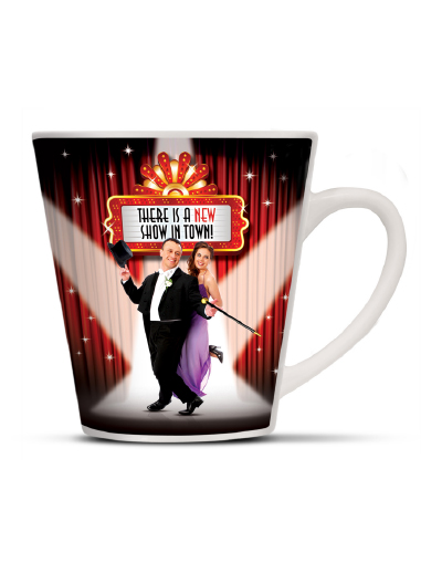 The Trends Collection Latte Coffee Mug is a 300ml latte style ceramic coffee mug.  Sublimation printing.  Great branded hospitality or drink ware promotional product.