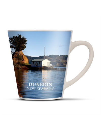 The Trends Collection Latte Coffee Mug is a 300ml latte style ceramic coffee mug.  Sublimation printing.  Great branded hospitality or drink ware promotional product.
