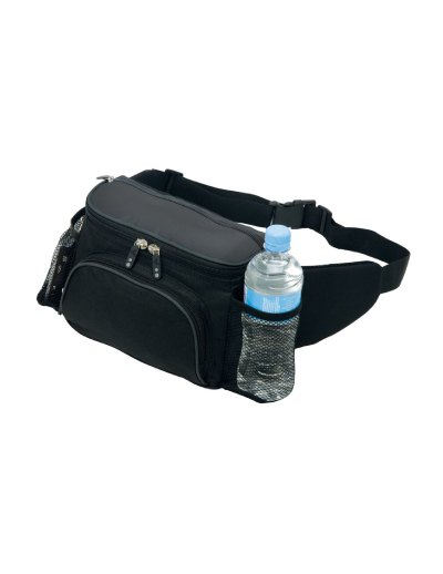 The Legend Life Sportlite Hiker has a double zip compartment and contains an internal valuables pocket.  Black/Charcoal.  Branding on front.  Great branded sports bags.