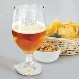 The Trends Maldive Beer Glass is a stylish 355ml stemmed beer glass.  Branded 3 ways.  Great branded glassware promo product for hospitality & gifts.