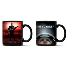 The Trends Black Hawk Coffee Mug is a 300ml stoneware coffee mug.  Sublimation printed. Great branded promotional coffee mug product.
