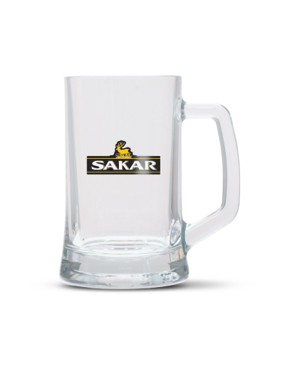 The Trends Collection Munich Beer Mug is a solid 400ml beer mug. Great branded promotional beer glass mug perfect for hospitality or corporate gifts.