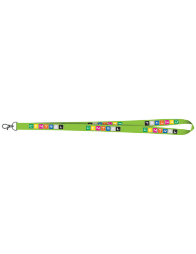 The Trends Collection Colour Max Lanyard is a lanyard that includes full colour printing on both sides.  Optional safety clip.  Great branded promotional practical product.