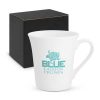 The Trends Tudor Coffee Mug is a latte style 300ml porcelain coffee mug.  Great branded promotional mug product for corporate gifts and everyday use.
