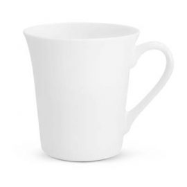 The Trends Tudor Coffee Mug is a latte style 300ml porcelain coffee mug.  Great branded promotional mug product for corporate gifts and everyday use.
