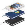 The Trends Alpha NoteBook is a luxury 80 lined page hard cover note book.  3 colours.  Great branded promotional stationery product