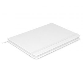 The Trends Collection Omega A5 Note Book is a luxury 80 lined page, hard cover note book. 12 colours available. Great branded promotional stationery product.