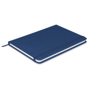 The Trends Collection Omega A5 Note Book is a luxury 80 lined page, hard cover note book. 12 colours available. Great branded promotional stationery product.