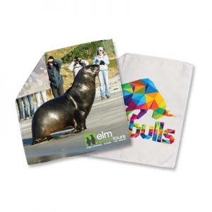 The Trends Microfibre Polishing Cloth is an absorbent micro fibre cleaning or polishing cloth. Great branded sublimated promotional product.