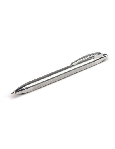 106160 Trends Collection Steel Pen The Trends Steel pen is a retractable stainless steel ball pen. Stainless steel. Great branded promotional pen product for corporate gifts.