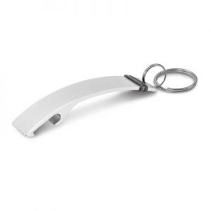 The Trends Toronto Bottle Opener Key Ring is a robust metal bottle opener with a key ring. Great branded practical promo key ring product.  Click here for other key rings
