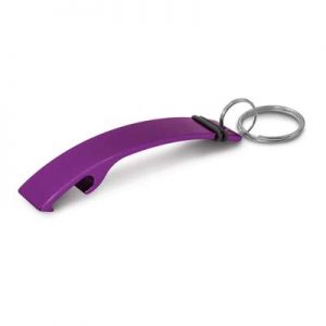 The Trends Toronto Bottle Opener Key Ring is a robust metal bottle opener with a key ring. Great branded practical promo key ring product.  Click here for other key rings