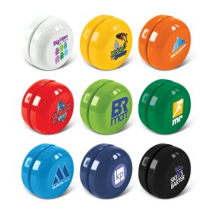 The Trends Yoyo is a low cost, fully function promotional yoyo. Great branded novelty promotional product giving fun for everyone.