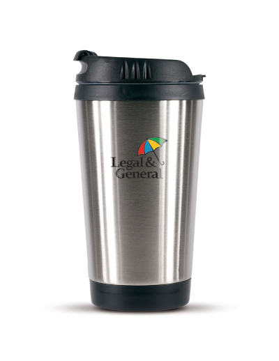 The Trends Barista Coffee Cup is a 300ml double walled coffee cup. Laser Engraved or Printed. Great branded coffee drinkware promo product.