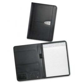 The Trends Sovrano Leather A4 Portfolio is a highest quality A4 size bonded leather luxury compendium. Great branded business promo product.