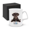 The Trends Chroma Coffee Mug is a high quality 300ml fine bone china coffee mug. Full Colour Branding. Great branded drink ware promo product.