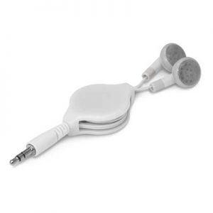The Trends Retractable Earbuds are spring loaded retractable ear buds. Available in 2 colours. Great branded promotional products.