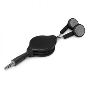 The Trends Retractable Earbuds are spring loaded retractable ear buds. Available in 2 colours. Great branded promotional products.