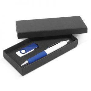 The Trends Turbo Gift Set is a stylish gift set with a pen and 4gb flash drive.  Mix n match.  Great branded promotional or corporate gift product.