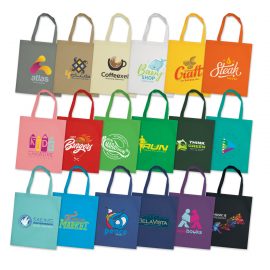 The Trends Collection Viva Tote Bag is a standard reusable tote bag with long handles.  80gsm.  18 colours.  Great branded bags for retail promotional products.