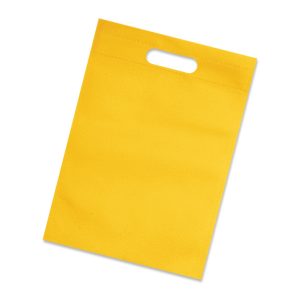 The Trends Collection Delta Tote Bag is a small heat sealed tote bag with die cut hand grips. 80gsm. 14 colours. Great branded promotional bag product.